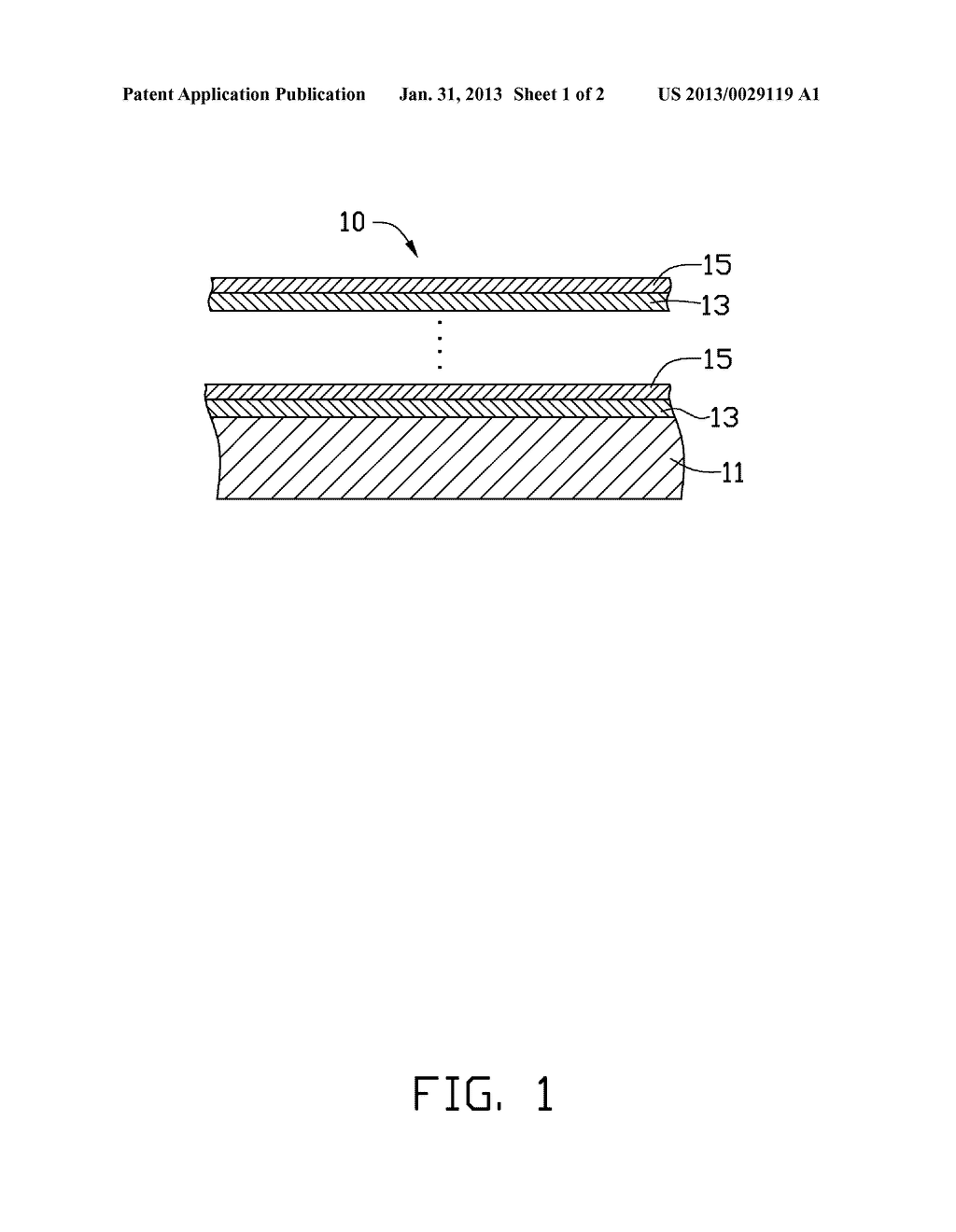 COATED ARTICLE AND METHOD FOR MAKING SAID ARTICLE - diagram, schematic, and image 02