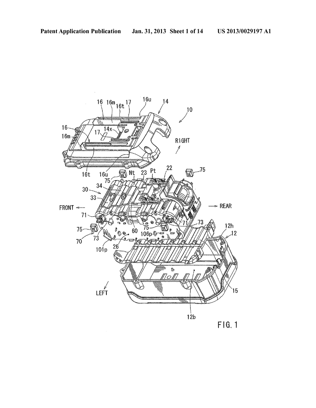 BATTERY PACK INCLUDING A SHOCK ABSORBING DEVICE - diagram, schematic, and image 02