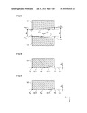 LAMINATE-CASED BATTERY WITH TABS PARTIALLY EXTENDING OUTWARDLY ACROSS     SEALED PORTION OF LAMINATE CASE diagram and image