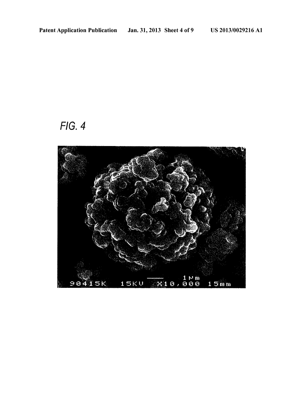 POSITIVE-ELECTRODE MATERIAL FOR LITHIUM SECONDARY-BATTERY, PROCESS FOR     PRODUCING THE SAME, POSITIVE ELECTRODE FOR LITHIUM SECONDARY BATTERY, AND     LITHIUM SECONDARY BATTERY - diagram, schematic, and image 05