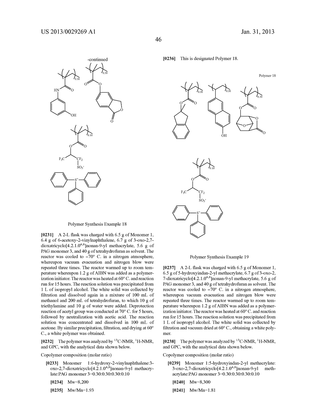 POSITIVE RESIST COMPOSITION AND PATTTERNING PROCESS - diagram, schematic, and image 47