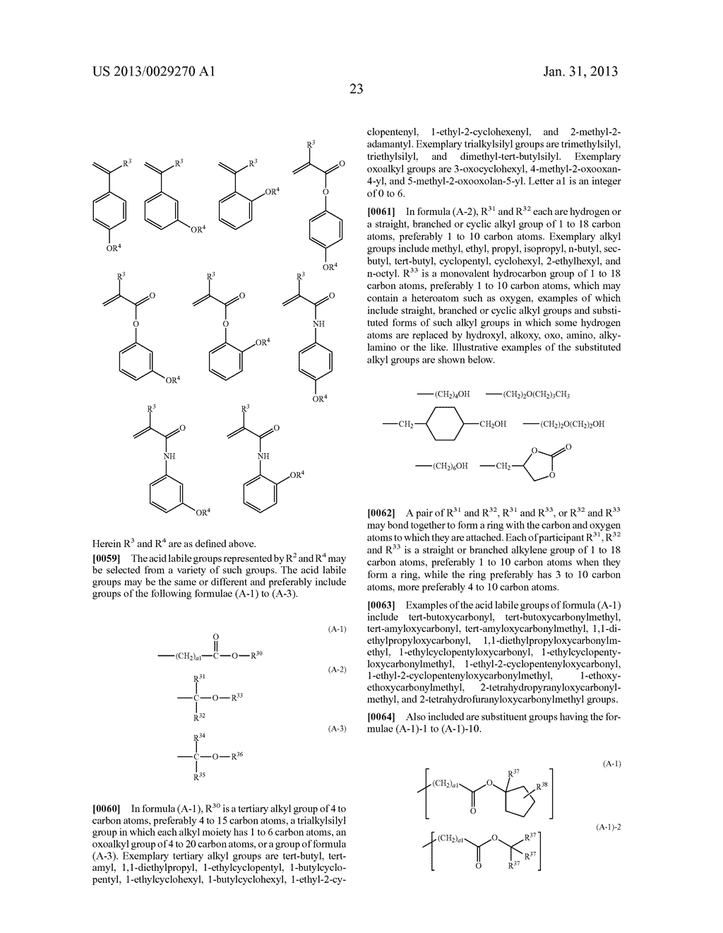 RESIST COMPOSITION AND PATTERNING PROCESS - diagram, schematic, and image 24