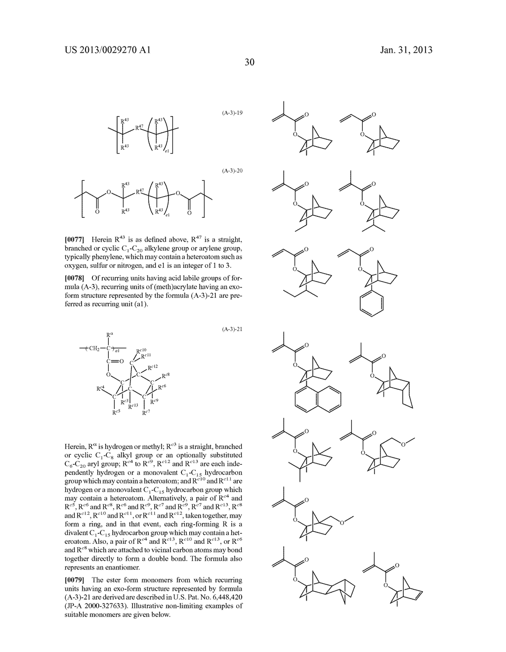 RESIST COMPOSITION AND PATTERNING PROCESS - diagram, schematic, and image 31