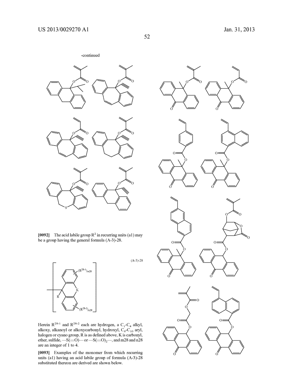 RESIST COMPOSITION AND PATTERNING PROCESS - diagram, schematic, and image 53