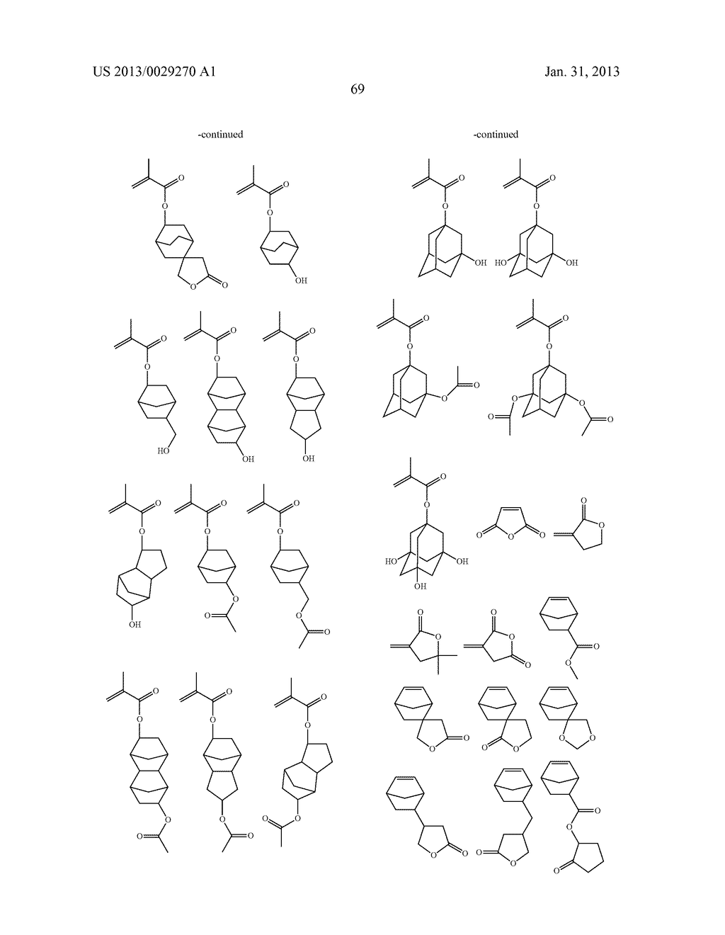 RESIST COMPOSITION AND PATTERNING PROCESS - diagram, schematic, and image 70