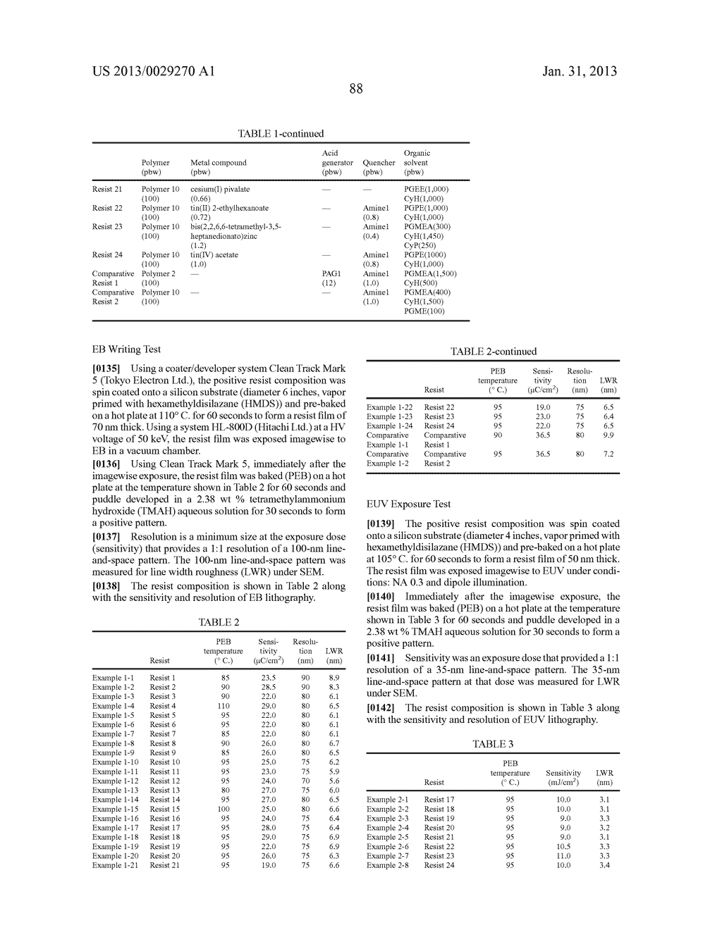 RESIST COMPOSITION AND PATTERNING PROCESS - diagram, schematic, and image 89