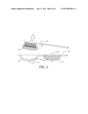 TOOTHPASTE COMPOSITION AND METHOD OF APPLYING A SINGLE SERVING OF     TOOTHPASTE TO A TOOTHBRUSH diagram and image