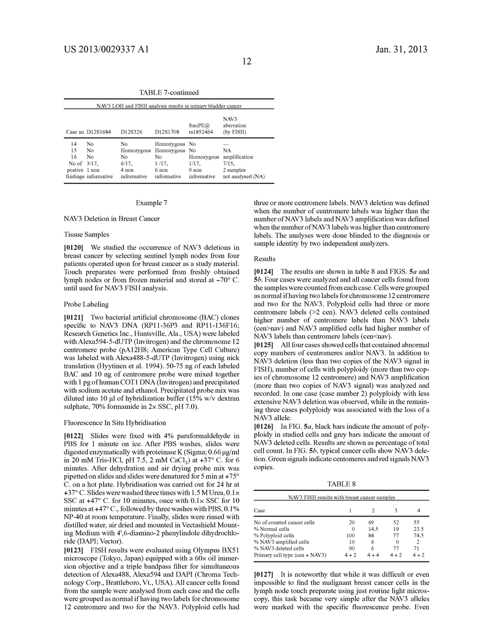 METHODS AND USES INVOLVING GENETIC ABNORMALITIES AT CHROMOSOME 12 - diagram, schematic, and image 19