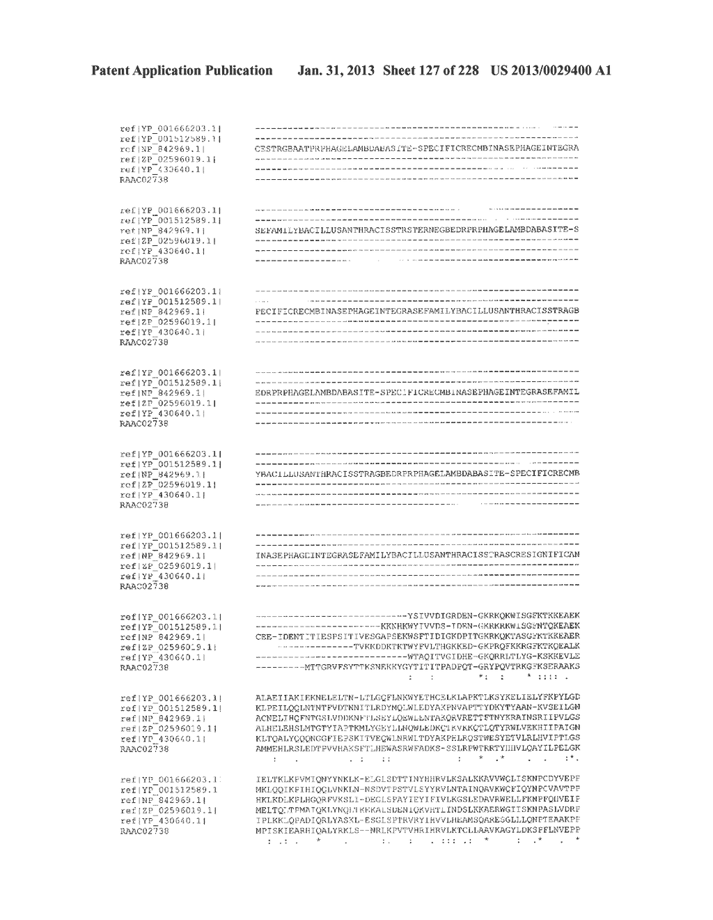 GENETIC ELEMENTS, PROTEINS, AND ASSOCIATED METHODS INCLUDING APPLICATION     OF ADDIITNAL GENETIC INFORMATION TO GRAM (+) THERMOACIDOPHILES - diagram, schematic, and image 128