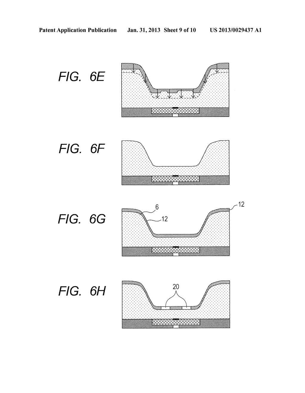 METHOD OF MANUFACTURING LIQUID EJECTION HEAD SUBSTRATE - diagram, schematic, and image 10