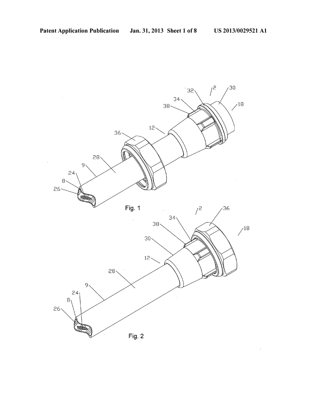 FRICTION WELD COAXIAL CONNECTOR - diagram, schematic, and image 02