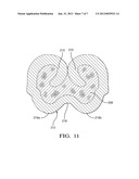 WIRE CABLE ASSEMBLY AND METHODS OF MAKING THAT HAVE A CRIMP CONNECTION     THAT CONTAINS A PAIR OF HUMPS AND A GROOVE DISPOSED THEREBETWEEN TO     REDUCE BROADCAST RF ENERGY THEREFROM diagram and image