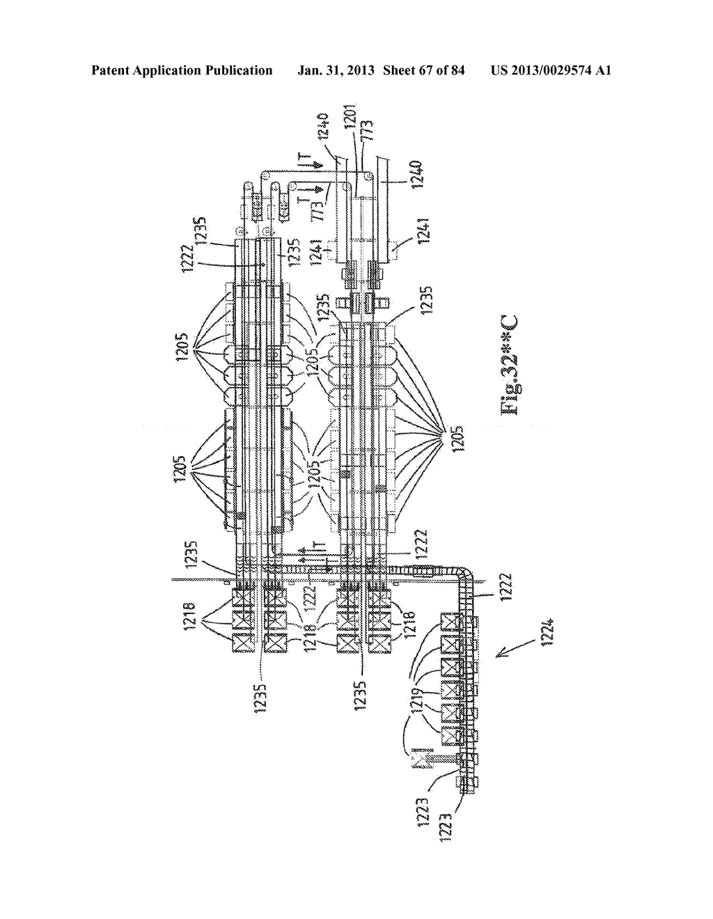 SYSTEM AND METHOD FOR PROCESSING SLAUGHTERED ANIMALS AND/OR PARTS THEREOF - diagram, schematic, and image 68