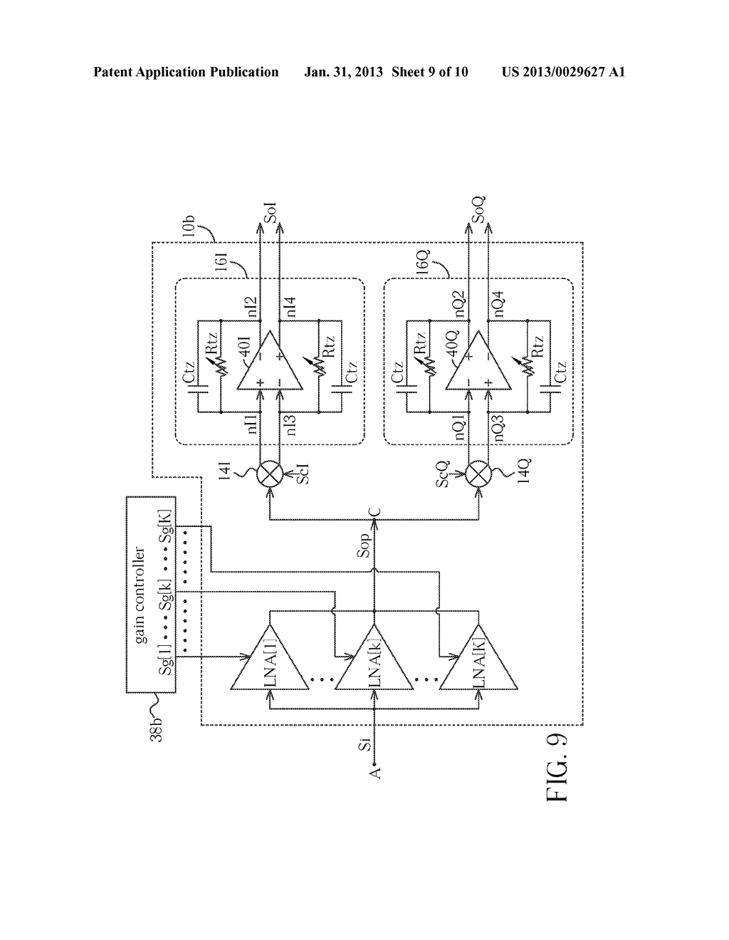 AMPLIFIER AND ASSOCIATED RECEIVER - diagram, schematic, and image 10