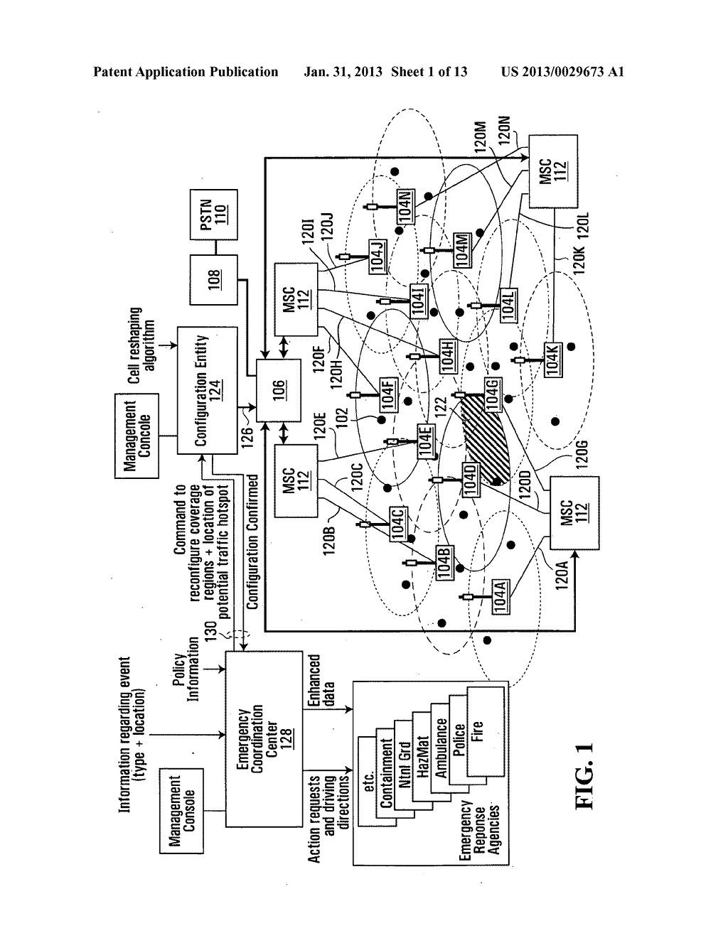 METHODS AND SYSTEMS FOR INCREASING WIRELESS TRAFFIC CAPACITY IN THE     VINCINITY OF AN EVENT SITE - diagram, schematic, and image 02