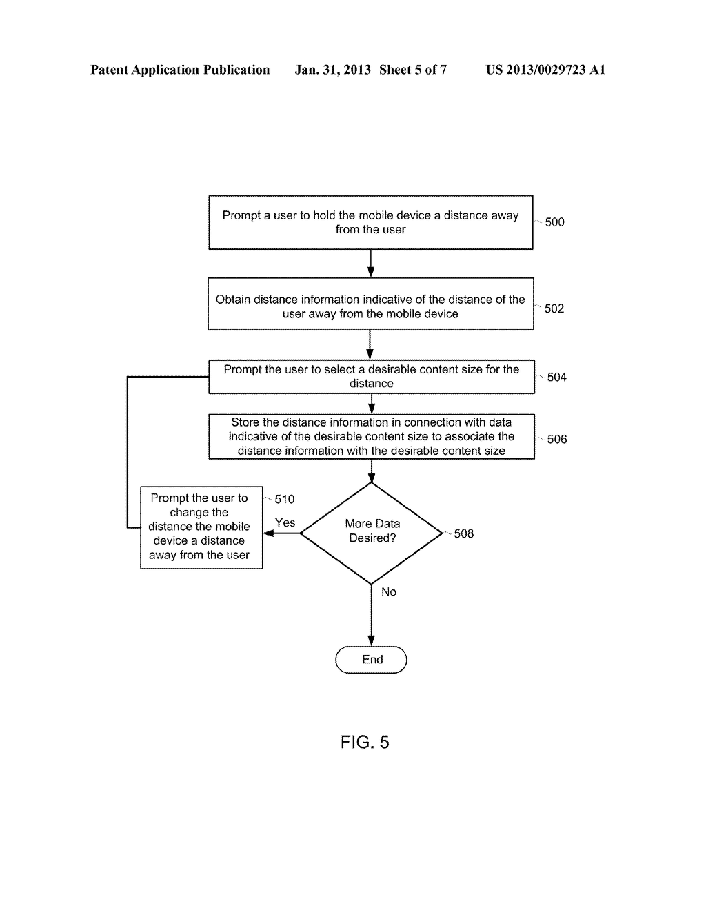 USER DISTANCE DETECTION FOR ENHANCED INTERACTION WITH A MOBILE DEVICE - diagram, schematic, and image 06