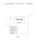 MOBILE WIRELESS COMMUNICATIONS DEVICE WITH FIRST AND SECOND ALARM FUNCTION     GUI S AND RELATED METHODS diagram and image