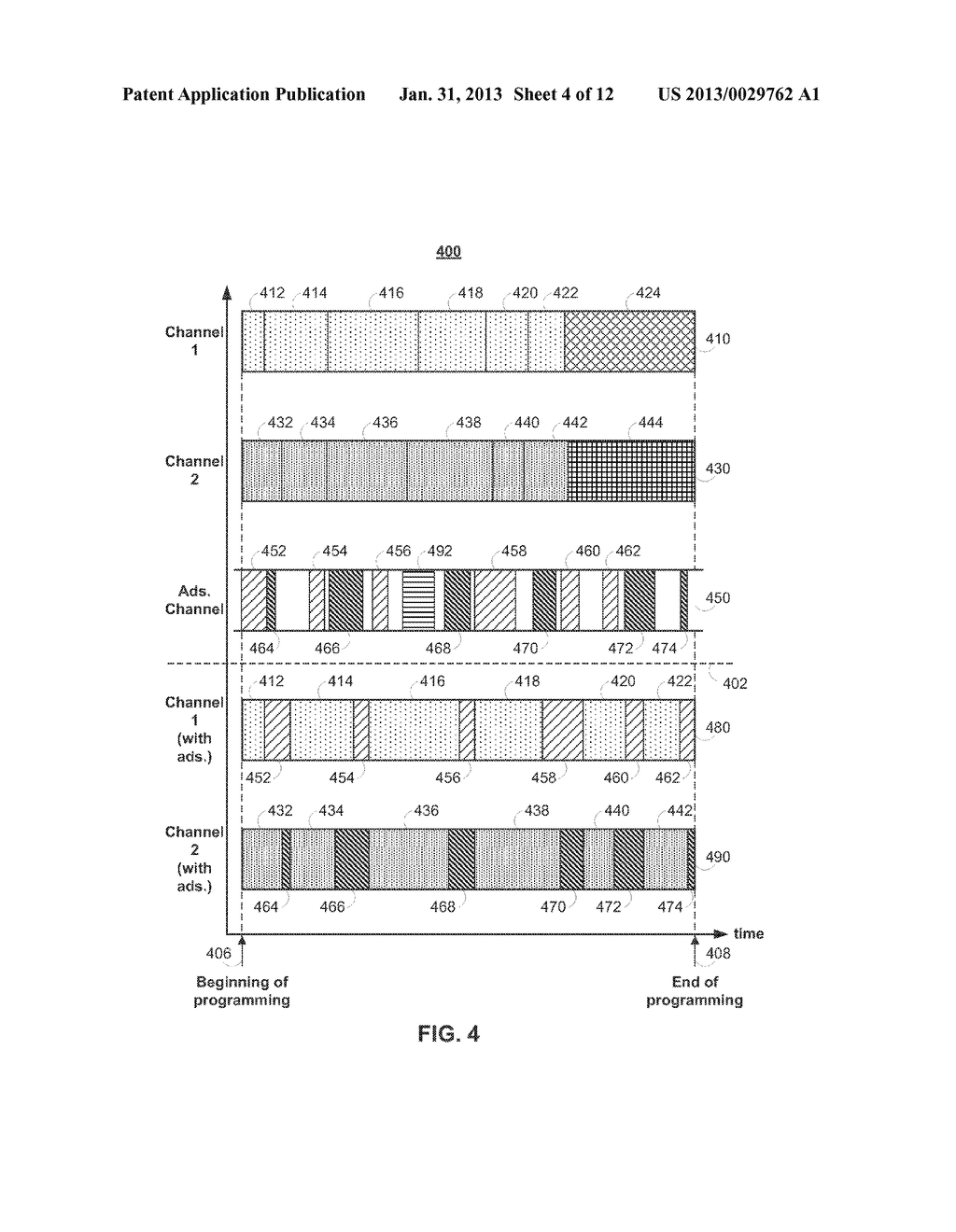 SYSTEMS AND METHODS FOR SELECTIVELY MODIFYING THE DISPLAY OF     ADVERTISEMENTS BASED ON AN INTERACTIVE GAMING ENVIRONMENT - diagram, schematic, and image 05