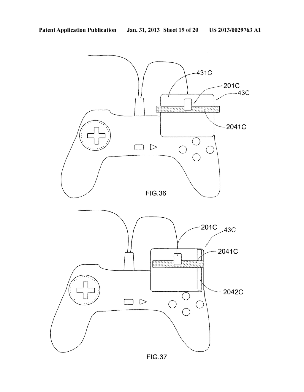 Game controller - diagram, schematic, and image 20