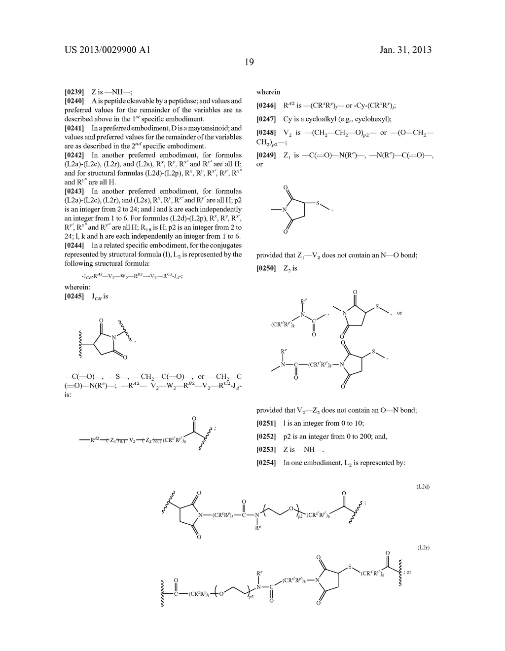 NOVEL MAYTANSINOID DERIVATIVES WITH PEPTIDE LINKER AND CONJUGATES THEREOF - diagram, schematic, and image 52