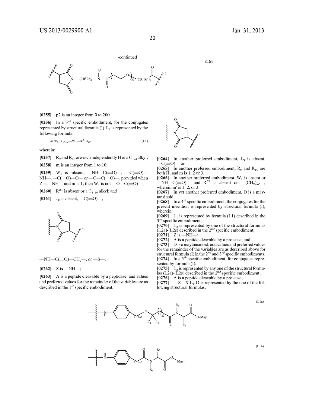 NOVEL MAYTANSINOID DERIVATIVES WITH PEPTIDE LINKER AND CONJUGATES THEREOF - diagram, schematic, and image 53