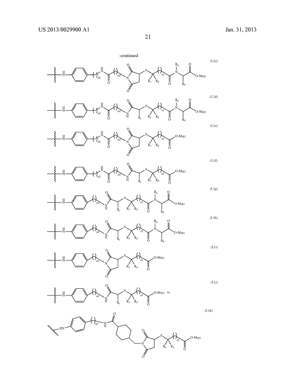 NOVEL MAYTANSINOID DERIVATIVES WITH PEPTIDE LINKER AND CONJUGATES THEREOF - diagram, schematic, and image 54