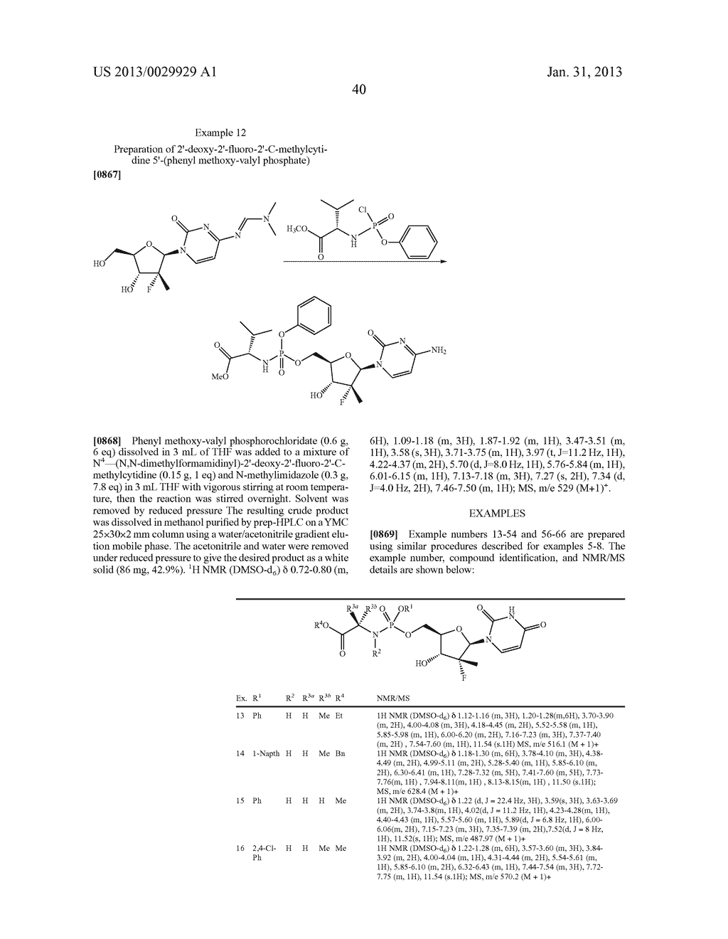 NUCLEOSIDE PHOSPHORAMIDATE PRODRUGS - diagram, schematic, and image 41