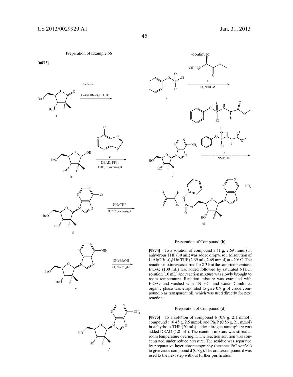 NUCLEOSIDE PHOSPHORAMIDATE PRODRUGS - diagram, schematic, and image 46