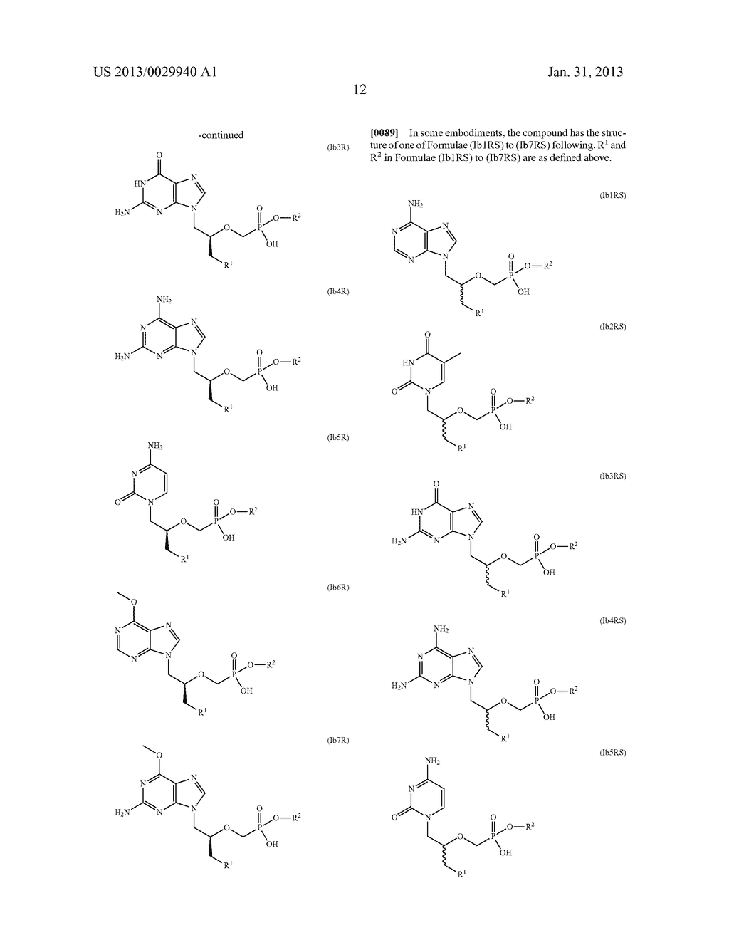 PHOSPHONATES WITH REDUCED TOXICITY FOR TREATMENT OF VIRAL INFECTIONS - diagram, schematic, and image 13