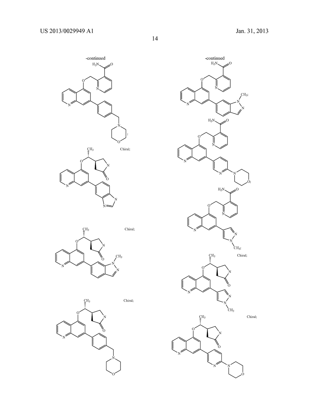 Substituted Quinolines and Their Use As Medicaments - diagram, schematic, and image 15