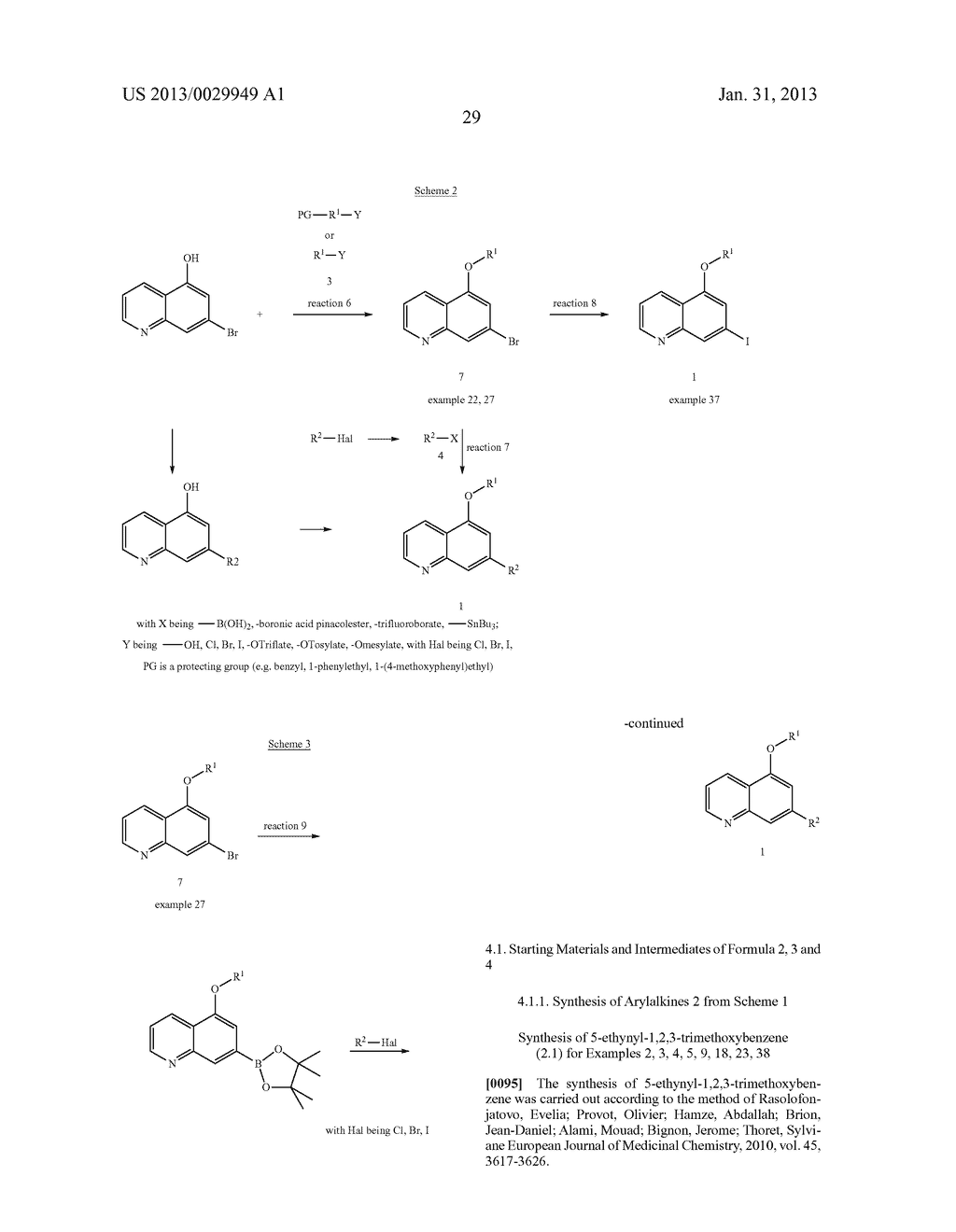 Substituted Quinolines and Their Use As Medicaments - diagram, schematic, and image 30