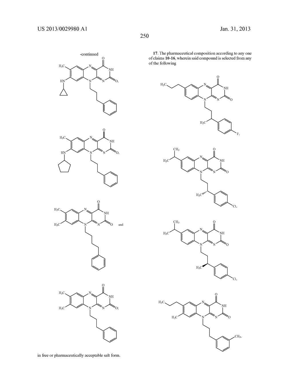 FLAVIN DERIVATIVES - diagram, schematic, and image 251