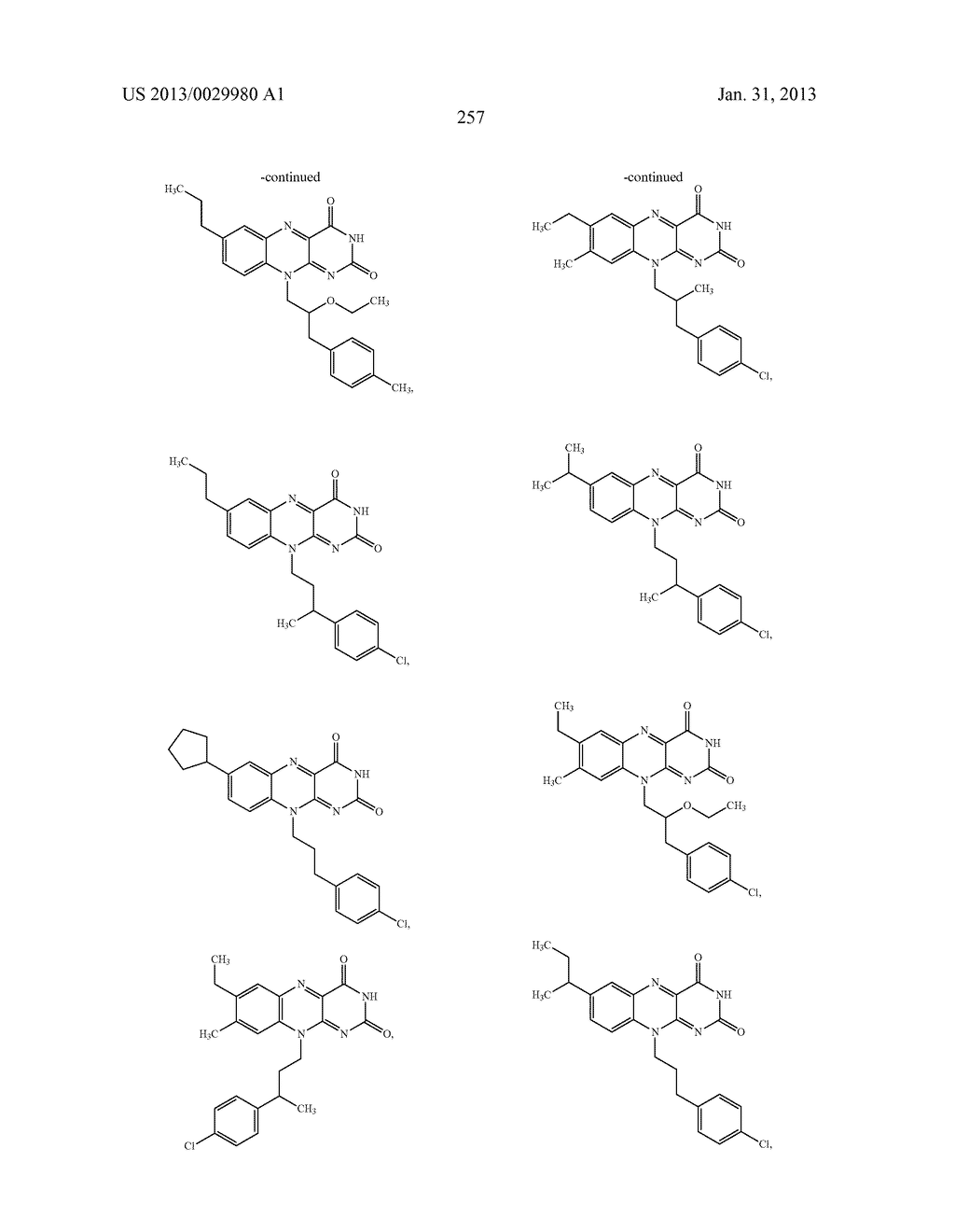 FLAVIN DERIVATIVES - diagram, schematic, and image 258