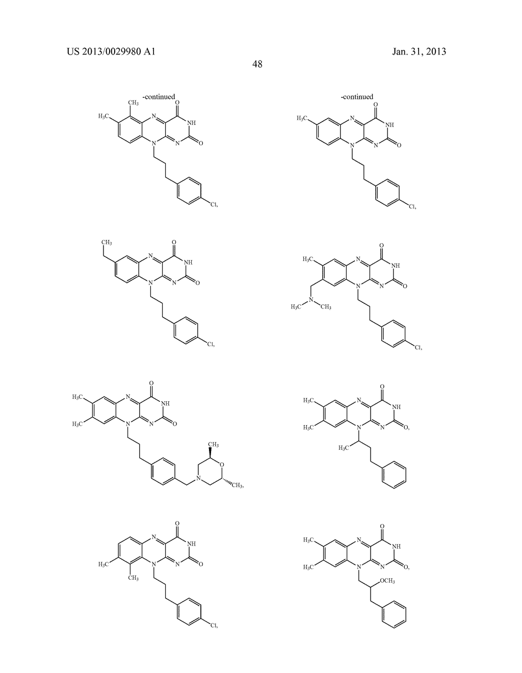 FLAVIN DERIVATIVES - diagram, schematic, and image 49