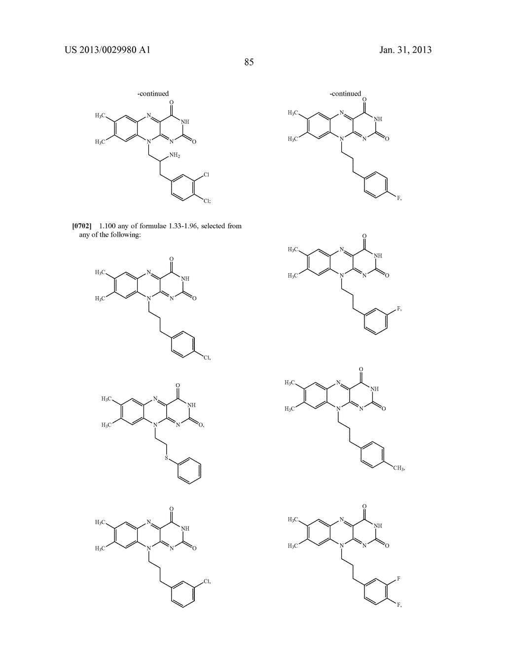 FLAVIN DERIVATIVES - diagram, schematic, and image 86