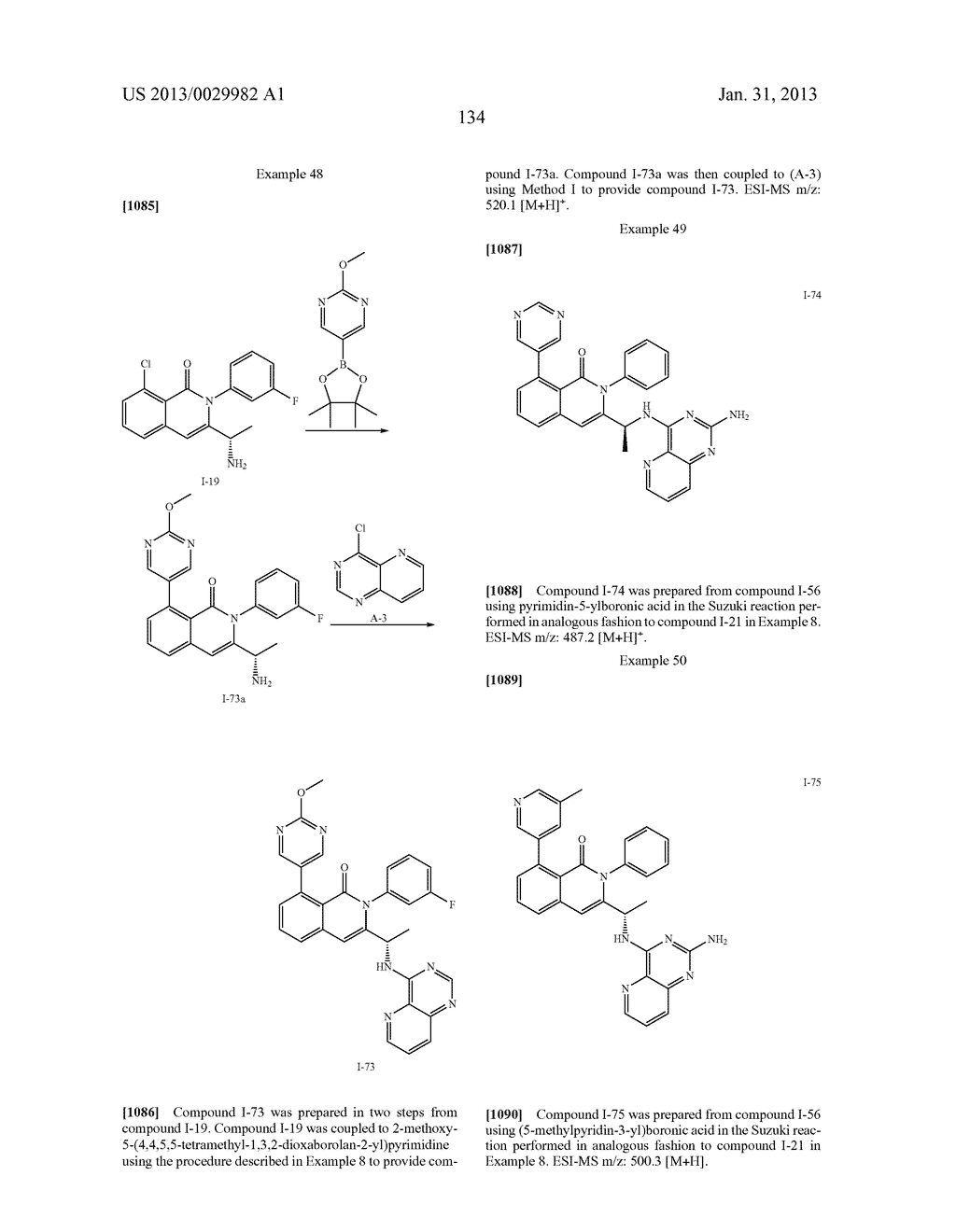 HETEROCYCLIC COMPOUNDS AND USES THEREOF - diagram, schematic, and image 135