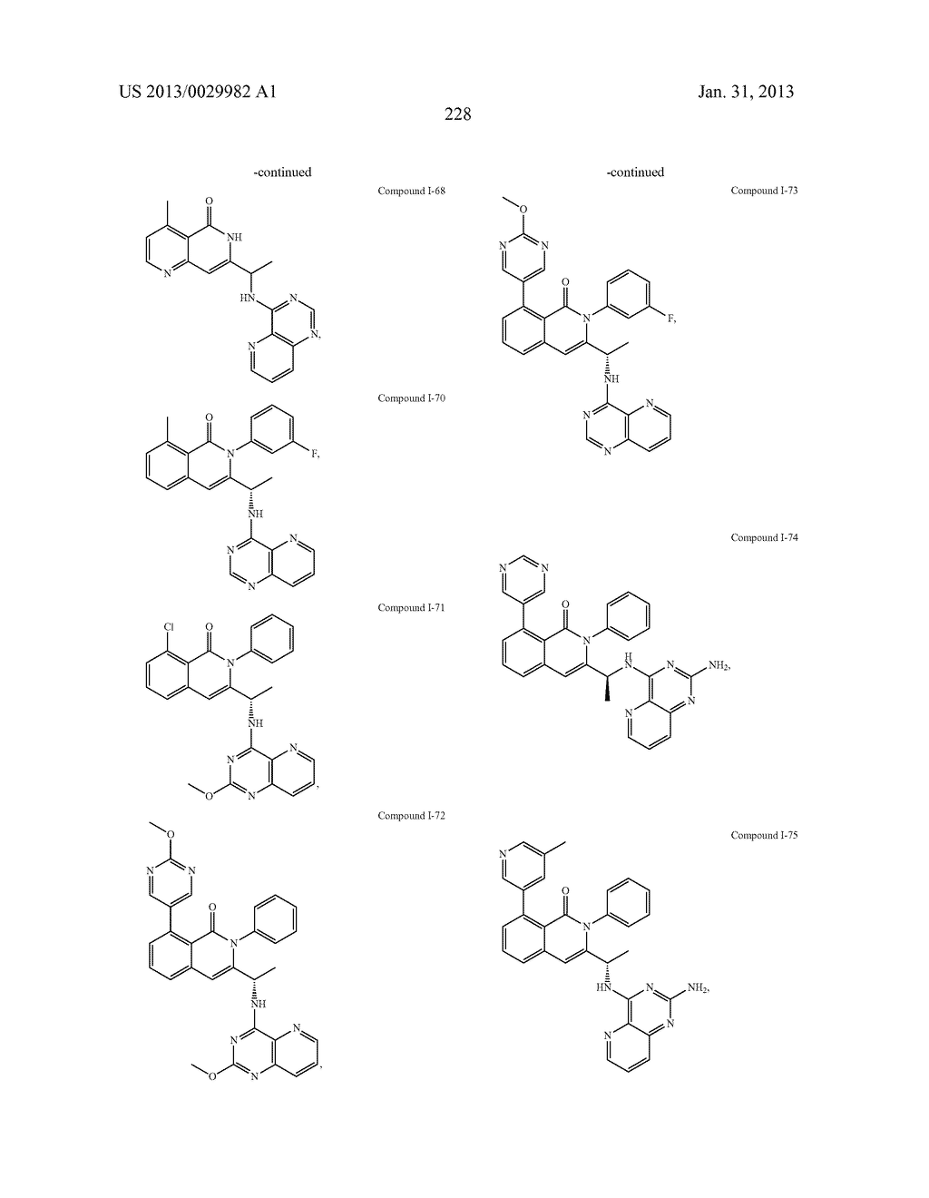 HETEROCYCLIC COMPOUNDS AND USES THEREOF - diagram, schematic, and image 229