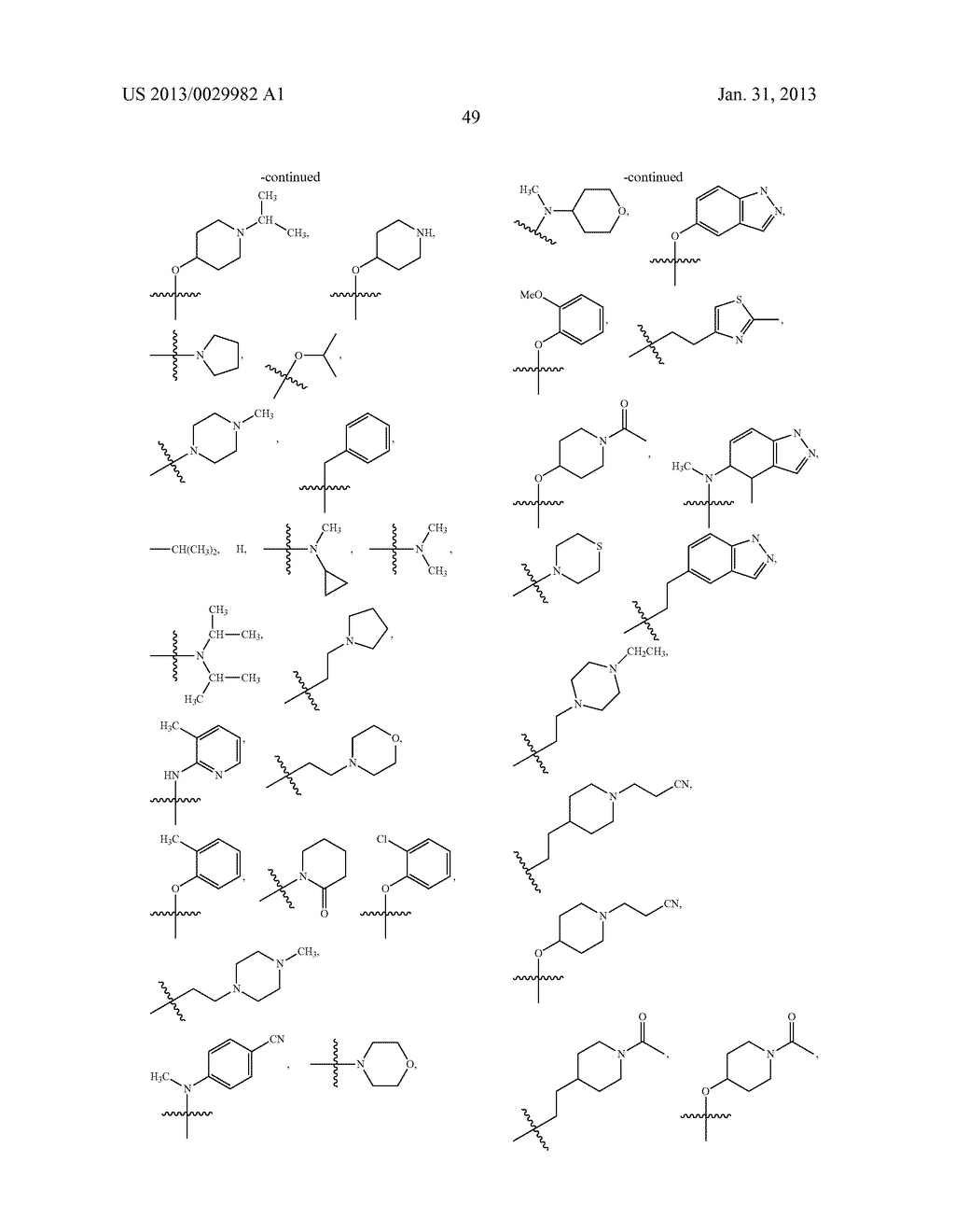 HETEROCYCLIC COMPOUNDS AND USES THEREOF - diagram, schematic, and image 50