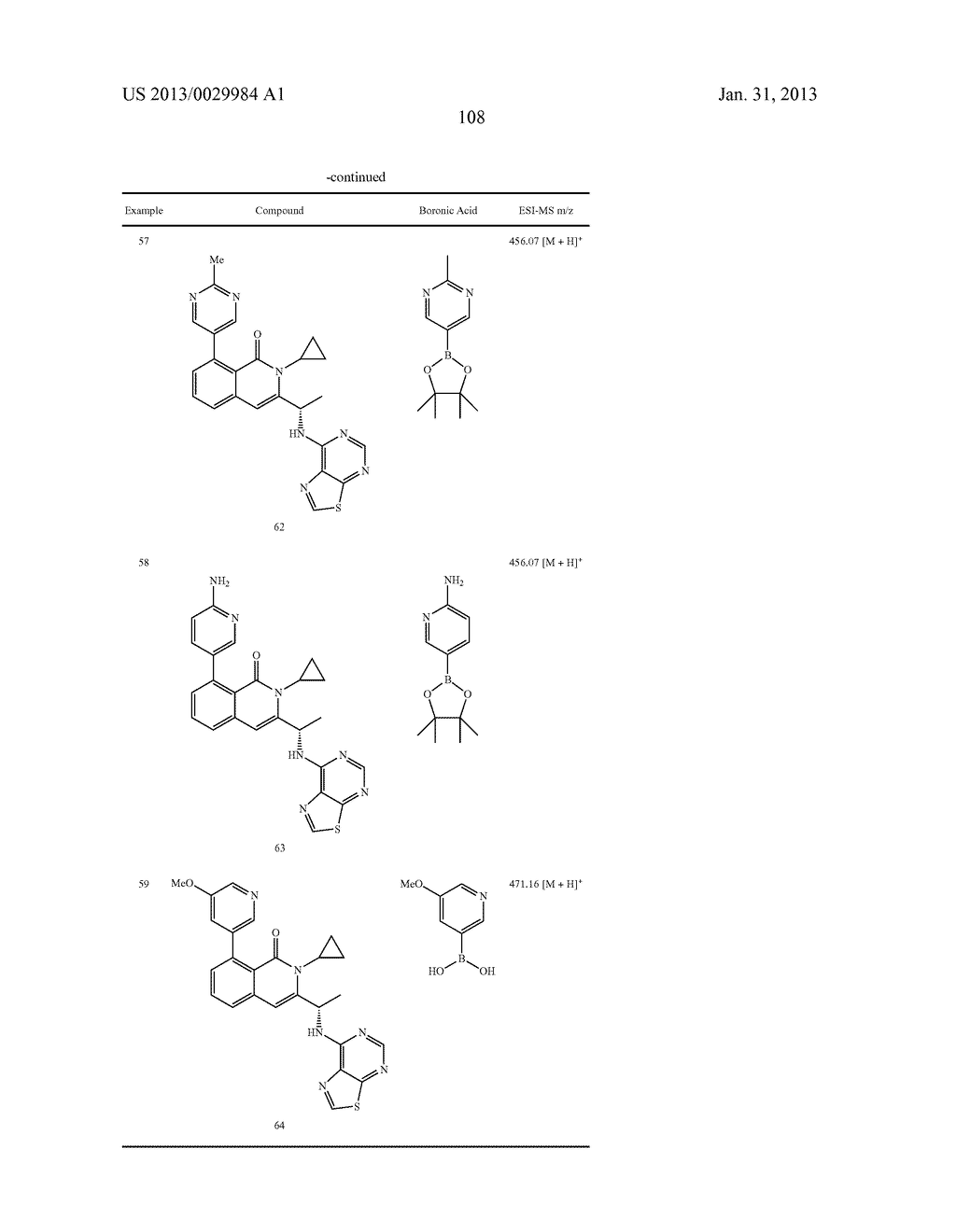 HETEROCYCLIC COMPOUNDS AND USES THEREOF - diagram, schematic, and image 109