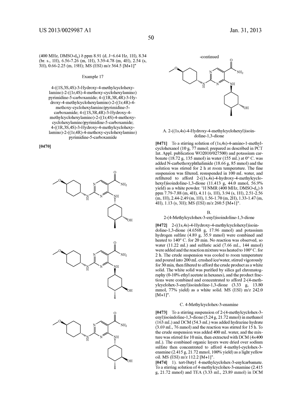 SUBSTITUTED DIAMINOCARBOXAMIDE AND DIAMINOCARBONITRILE PYRIMIDINES,     COMPOSITIONS THEREOF, AND METHODS OF TREATMENT THEREWITH - diagram, schematic, and image 51