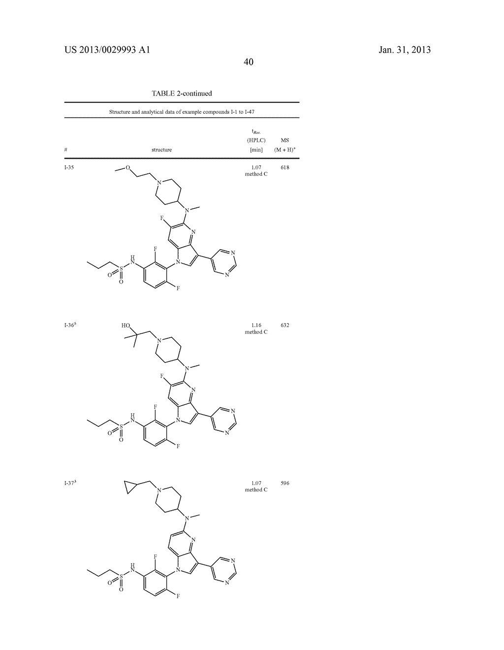 AZAINDOLYLPHENYL SULFONAMIDES AS SERINE/THREONINE KINASE INHIBITORS - diagram, schematic, and image 41