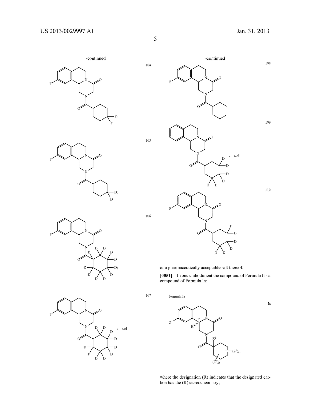 PYRAZINOISOQUINOLINE COMPOUNDS - diagram, schematic, and image 06