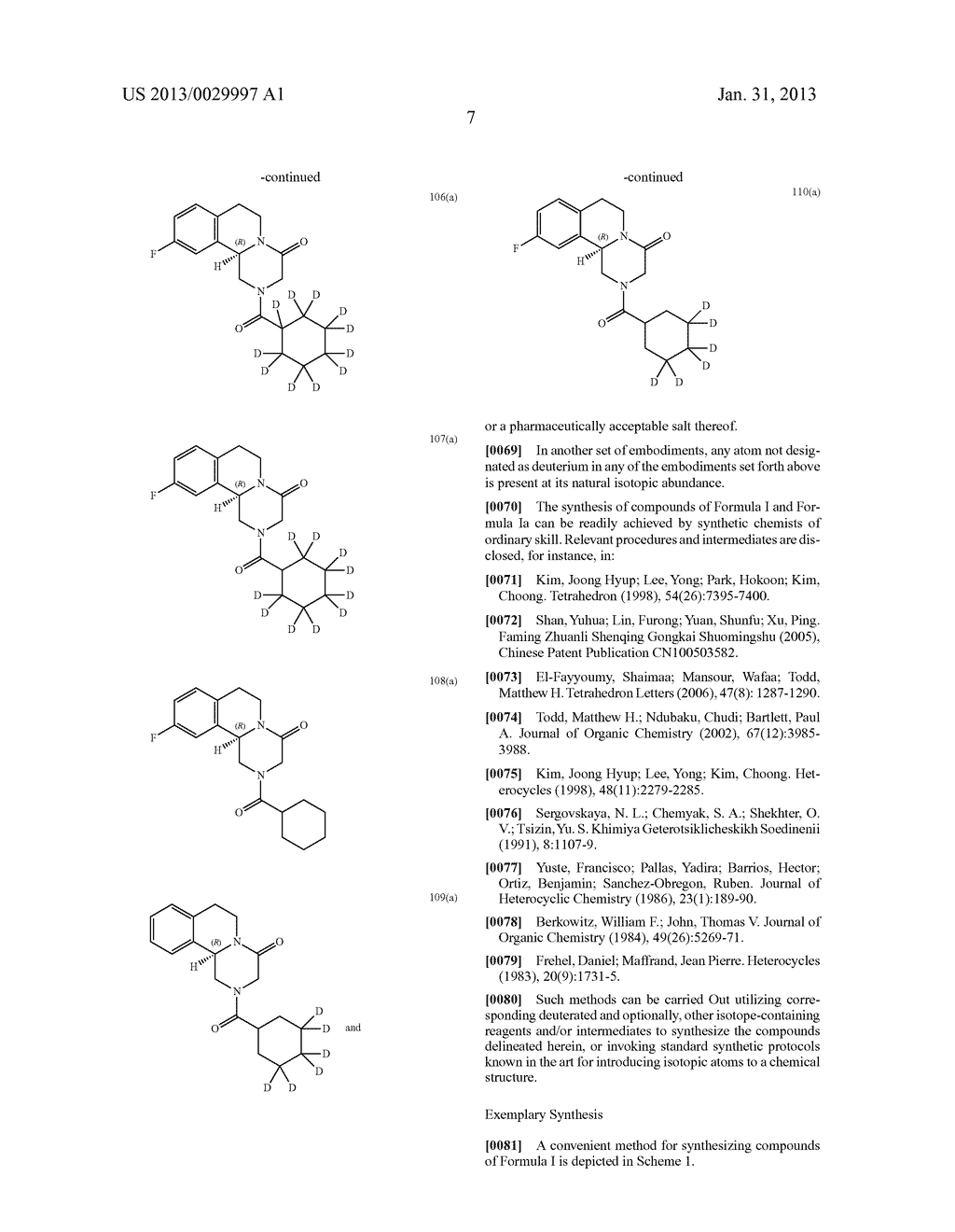 PYRAZINOISOQUINOLINE COMPOUNDS - diagram, schematic, and image 08