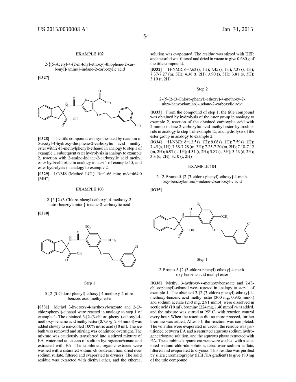 ACYLAMINO-SUBSTITUTED FUSED CYCLOPENTANECARBOXYLIC ACID DERIVATIVES AND     THEIR USE AS PHARMACEUTICALS - diagram, schematic, and image 55