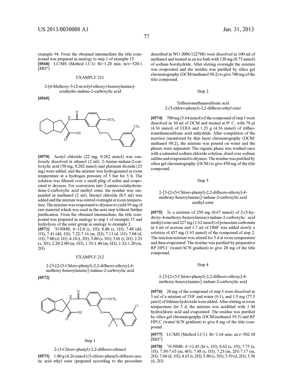 ACYLAMINO-SUBSTITUTED FUSED CYCLOPENTANECARBOXYLIC ACID DERIVATIVES AND     THEIR USE AS PHARMACEUTICALS - diagram, schematic, and image 78