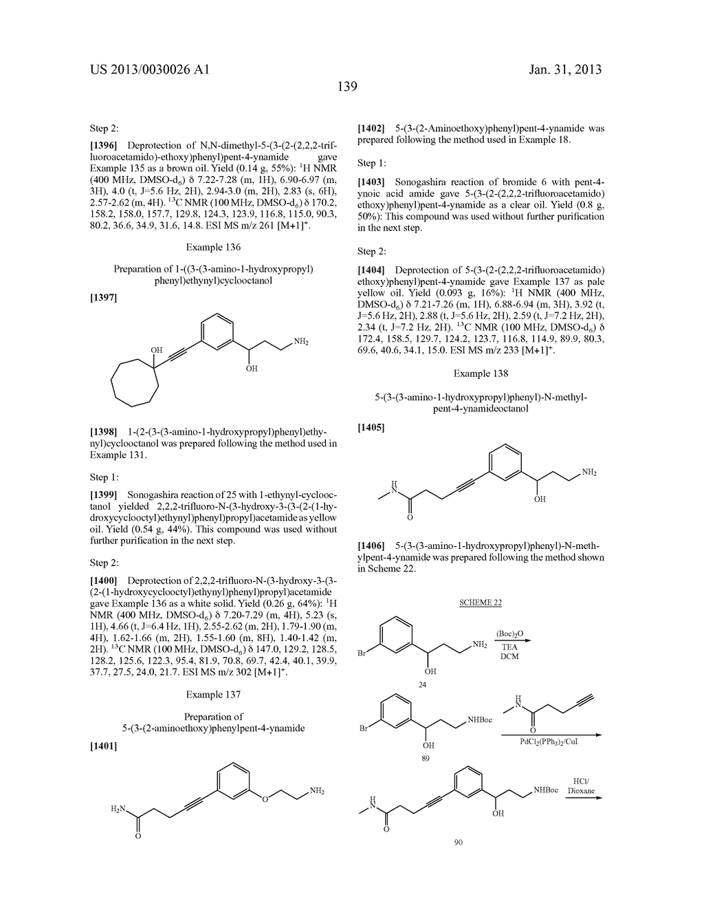 ALKYNYL PHENYL DERIVATIVE COMPOUNDS FOR TREATING OPHTHALMIC DISEASES AND     DISORDERS - diagram, schematic, and image 154