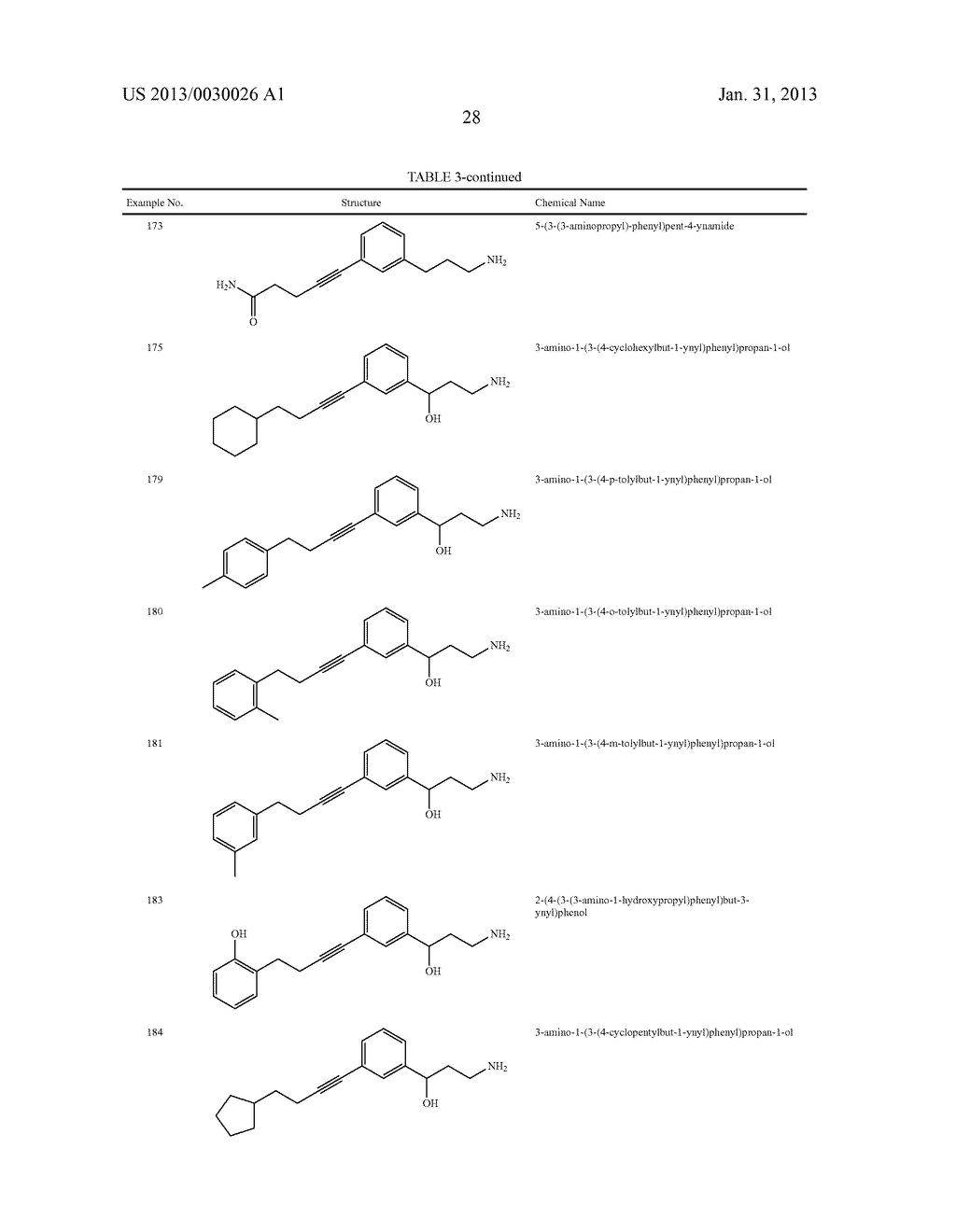 ALKYNYL PHENYL DERIVATIVE COMPOUNDS FOR TREATING OPHTHALMIC DISEASES AND     DISORDERS - diagram, schematic, and image 43