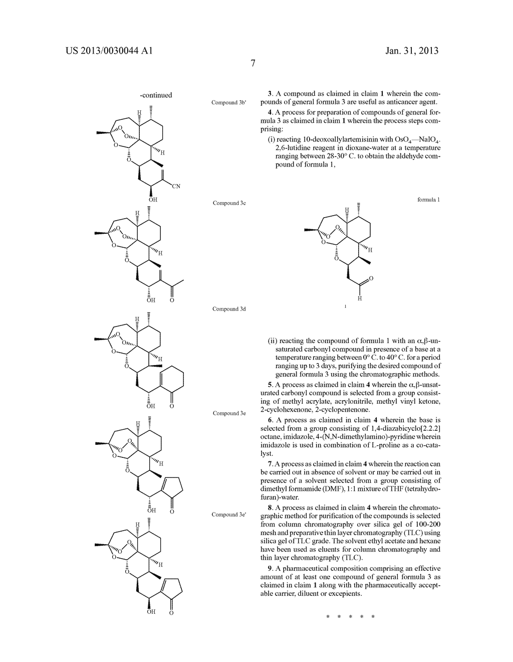 NEW SERIES OF ARTEMISININ DERIVATIVES AND PROCESS FOR PREPARATION THEREOF - diagram, schematic, and image 10
