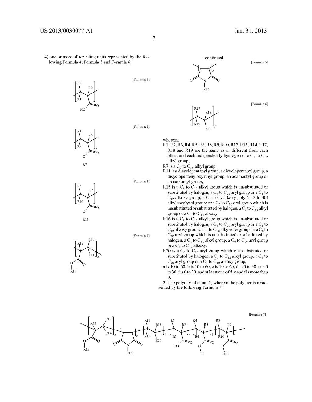 POLYMER AND PHOTOSENSITIVE RESIN COMPOSITION COMPRISING THE SAME - diagram, schematic, and image 14