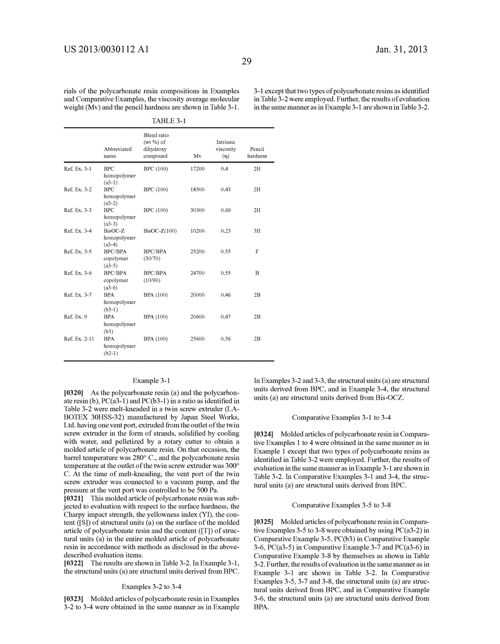 POLYCARBONATE RESIN COMPOSITION, METHOD FOR PRODUCING SAME AND MOLDED     ARTICLE OF THIS RESIN COMPOSITION - diagram, schematic, and image 30